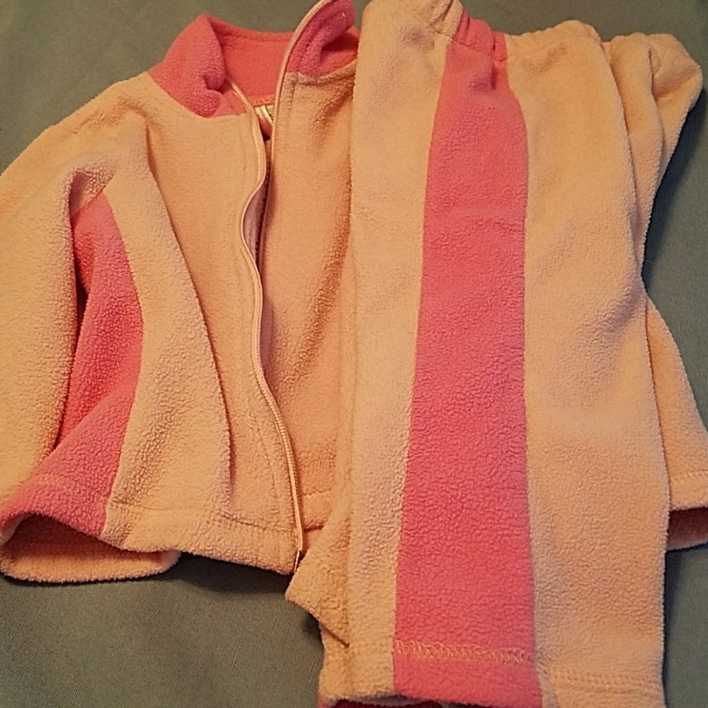 Pink sweat suit
